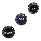 Knobs Dimarzio Strat - Black - Dm2111bkt