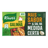 Knorr Mais Sabor Galinha Caldo Em Tablete Caixa 57g 6 Cubos