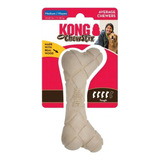 Kong Chewstix Tought Femur Medium Brinquedo Mordedor P/cães Cor Cinza
