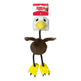 Kong Shakers Wingz Grande Brinquedo Pelucia Para Cães Cor Colorido