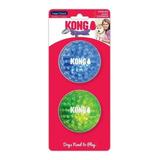 Kong Squeezz Geodz Large/grande Brinquedo Bola Apito Cães