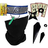 Kunai Kakashi Colar Tsunade + Balaclava + Brinde Top