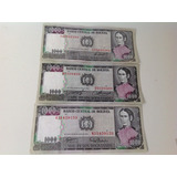 L-2276 - 3 Lindas Cédulas Diferentes 1.000 Pesos Bolivianos