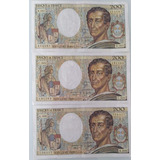 L-2702 - 1 Cédula Original Da França - 200 Francs Anos 1981