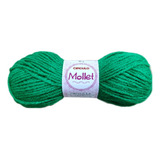 Lã Mollet Círculo 40g Para Tricô E Crochê Kit 5 Unidades