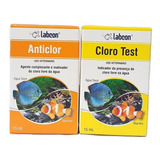 Labcon Anticlor E Teste Cloro Para Aquário Kit* Alcon