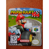 Label Super Mario Kart 64