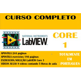 Labview Core 1 Com Apostila + Video Aula Completos + Frete
