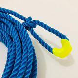 Laço Americano Torcido Team Roping 12mts Azul