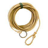 Laço De Boi Vaca Cavalos Torcido Americano Argola Inox 12mt 