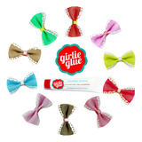 Laço Para Bebê - Kit 10 Laços De Colar + Cola Girlie Glue