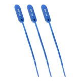 Lacre Para Malote Azul 16cm100 Unidades Diversos Usos Kit 3