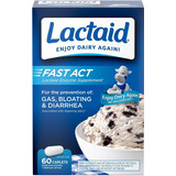 Lactaid Fast Act 60 Cápsulas - 9000fcc - Importados Usa