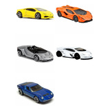 Lamborghini Hot Wheels Coleção 5 Carrinhos