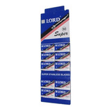 Lâmina Barbear Lord Super 20 Cartelas Com 50 , Cada R$ 10,20