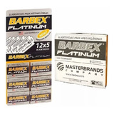 Lâmina Barbex Platinum- 1 Cartela Com