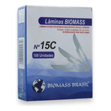 Lamina Bisturi 15c - Biomass Cx C/100 - Odonto