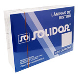 Lamina Bisturi Descartavel Aço Carbono N24 - 100un