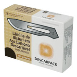 Lâmina De Bisturi Aço Carbono Descartavel C/ 100 - Escolha