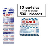 Lâmina New Lord Platinum 10 Cartelas