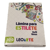 Lamina Para Estilete Estreito 18 Mm Com 100 Peças