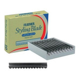 Laminas Feather Para Navalhete De Desfiar Cabelo Corte Prof