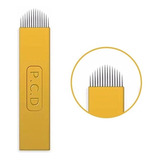 Lâminas Tebori 12u Hard Agulha Microblading 0,25mm 10 Un