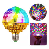 Lâmpada Baladas E Festinhas Leds Rgb Giratória Pisca-pisca