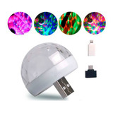 Lâmpada Baladinha P Celular Com Sensor Sonoro +3 Adaptadores