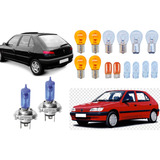 Lampada Branca Farol Lanterna Peugeot 306 1997 98 99 00 2001