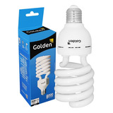 Lâmpada Compacta Espiral 36w 127v E27 Branco Frio Golden