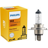 Lampada Comum 12v Mod. H4 60/55w Original Philips 12342 Unid