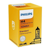 Lampada Comum 12v Mod. H4 60/55w Original Philips 12342