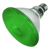 Lampada Cromoterapia iluminação Par38 Verde 100w E27