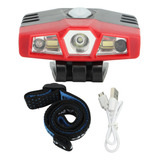 Lâmpada De Cabeça Cob Led Farol De Alto Brilho, Modos Duplos
