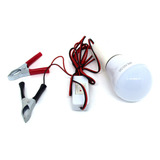 Lampada De Emergência Automotiva 12v Garra P/ Bateria Carros Cor Branco 110v/220v