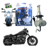 Lampada De Farol Ultra Led Harley Davidson Xl 883 Iron ..13