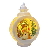 Lâmpada De Óleo De Boneco De Neve Papai Noel