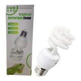 Lâmpada Econômica Répteis Uvb 10.0 13w 110v Terrarios E27
