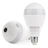Lâmpada Espiã Com Câmera E Luz De Led Wifi Hd Monitora Casa