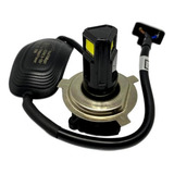 Lampada Farol Led Moto Bi-xenon 4600 Lumens 4 Leds 8000k