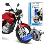 Lâmpada Farol Yamaha Fazer Super Branca H4 35w Efeito Xenon
