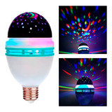 Lâmpada Festa Led Giratória Colorida Projetor Estrelas Lua