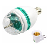 Lâmpada Giratória Bola Magic Led Rgb Colorido Rotativa