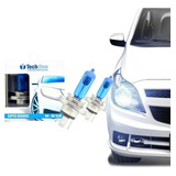 Lâmpada H4 Super Branca Tip Xenon Tech One 12v 55w 8500k Par