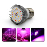Lâmpada Led Grow 28w Cultivo Indoor / Estufa E27 Plantas 92
