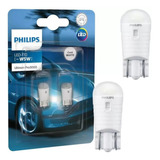 Lampada Philips T10 Pingo Led Ultinon 6000k W5w Super Branca