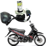 Lâmpada Super Farol 6 Led Reator H4 Crypton 115 2010 A 2016