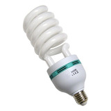 Lâmpada Tricool Espiral 150w Para Fotográfia 5500k - 110v Estrutura Branco Luz Branco-frio