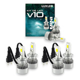Lâmpada Ultra Led Kit H7 Citroen Fiat Gm Vw 22000ml Xênon 